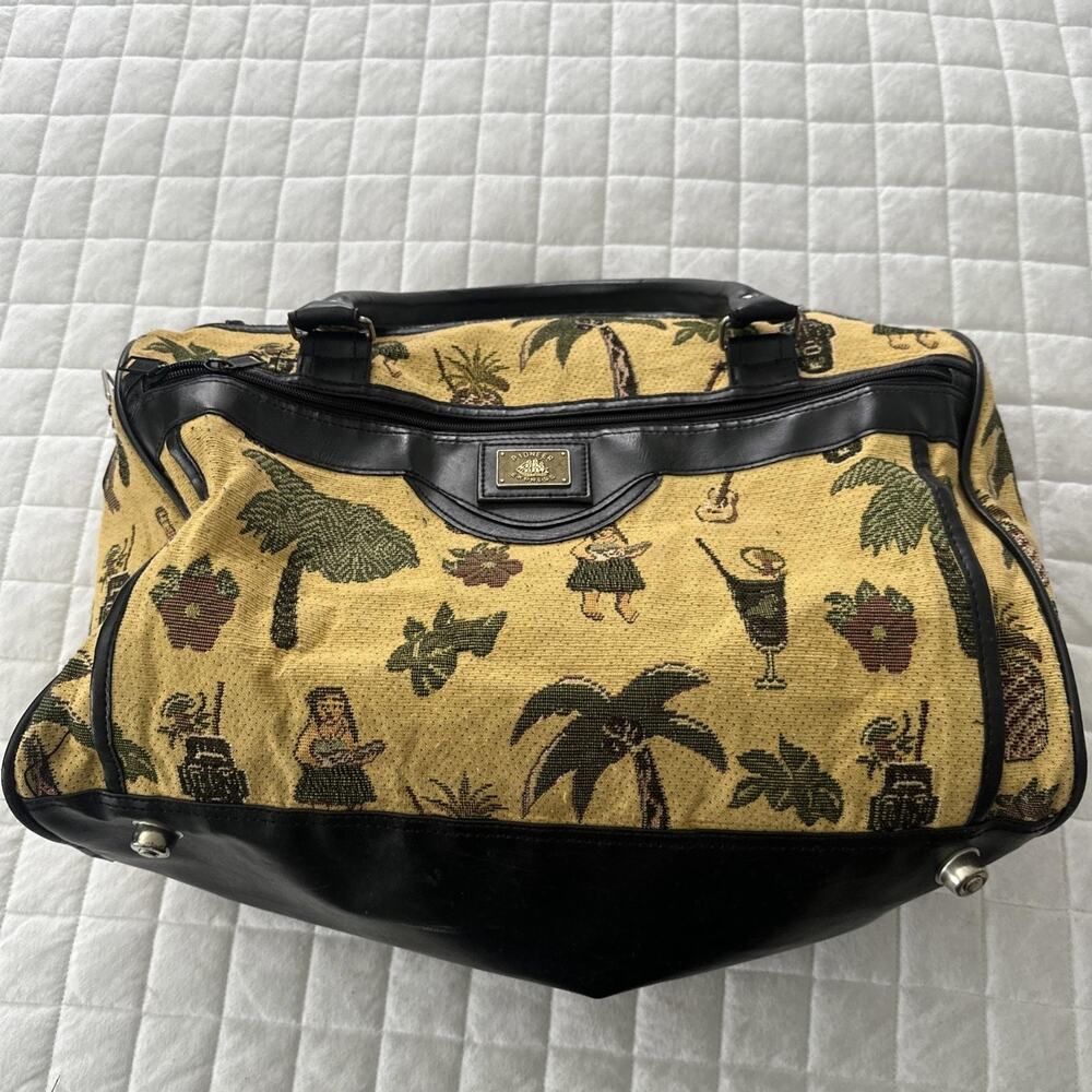 Pioneer Express Duffle Bag Tapestry Tropical Hawaiian Weekend Travel Retro Tot